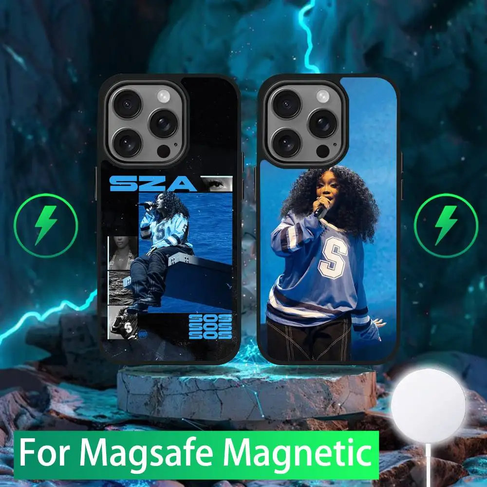 Singer S-SZA SOS Phone Case For iPhone 16,15,14,13,12,11,Pro,Max,Plus,Mini,SE New Magsafe Magnetic Wireless Charging
Singer S-SZA SOS Phone Case For iPhone 16,15,14,13,12,11,Pro,Max,Plus,Mini,SE New Magsafe Magnetic Wireless Charging
