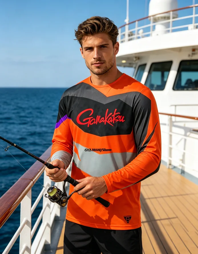 Summer New Long Sleeve Fashion Cycling Fishing Shirt Quick Dry Fishing Clothing Anti-UV Sunscreen Fishing Clothes
Summer New Long Sleeve Fashion Cycling Fishing Shirt Quick Dry Fishing Clothing Anti-UV Sunscreen Fishing Clothes