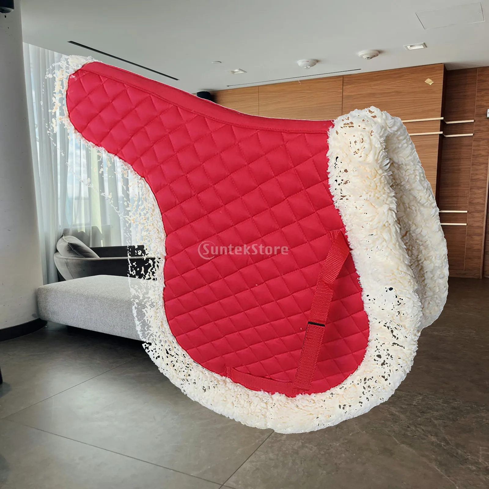Horse Saddle Pad Thick Shock Absorption Non Slip Equestrian Cushion for Riding and Competition
Horse Saddle Pad Thick Shock Absorption Non Slip Equestrian Cushion for Riding and Competition