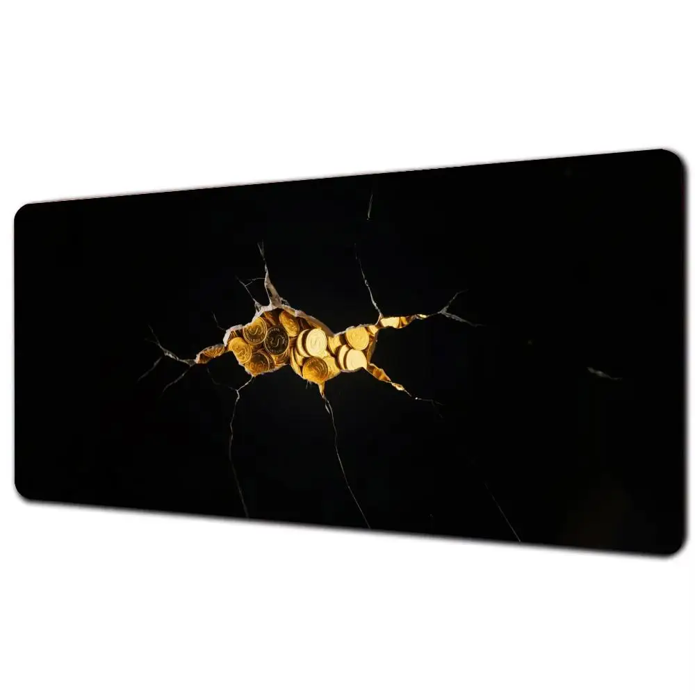 XXL Bitcoin коврик для мыши 3D HD Print прямоугольный настольный коврик Большие резиновые коврики для письма украшение для рабочего стола Коврики для клавиатуры ПК настольный коврик