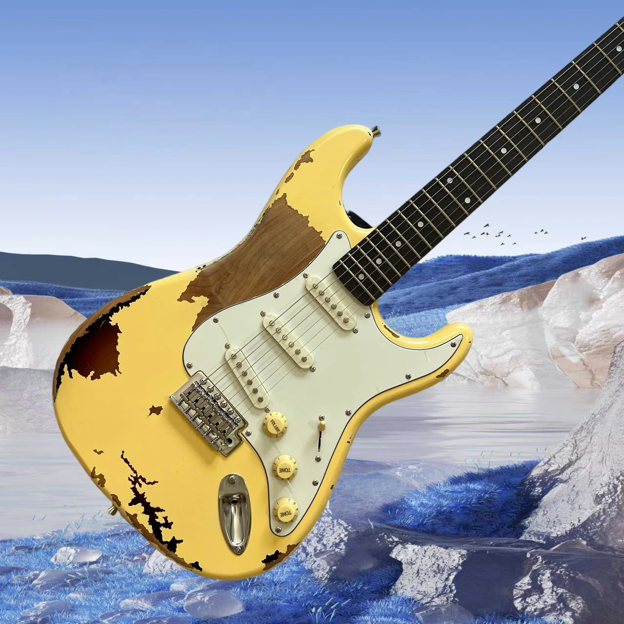 2026 Hot Sale Guitar Best Sellers Yellow Charcoal Grilled rosewood Fingerboard
2026 Hot Sale Guitar Best Sellers Yellow Charcoal Grilled rosewood Fingerboard