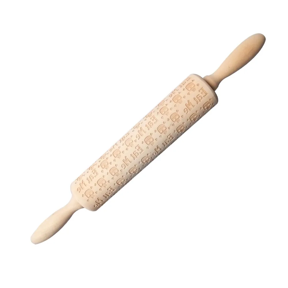 Skull Rolling Pin Wooden Creative Baking Printing Embossing Pins Ideal DIY Professional Cake Shop Bakery Gifts Home Kitchen Bar
Skull Rolling Pin Wooden Creative Baking Printing Embossing Pins Ideal DIY Professional Cake Shop Bakery Gifts Home Kitchen Bar