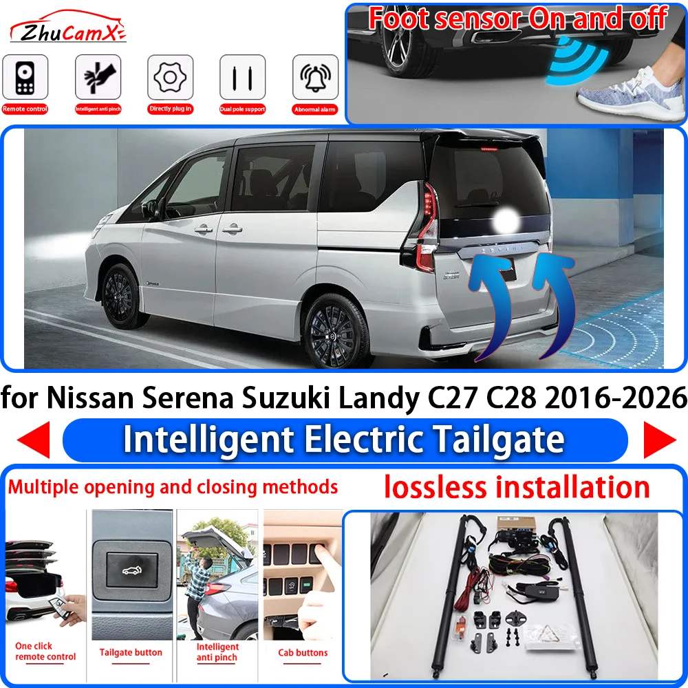 ZhuCamX for Nissan Serena Suzuki Landy C27 C28 2016-2026 OEM Power Liftgate Trunk Electric Suction Tailgate Tail Gate Lift Strut
ZhuCamX for Nissan Serena Suzuki Landy C27 C28 2016-2026 OEM Power Liftgate Trunk Electric Suction Tailgate Tail Gate Lift Strut