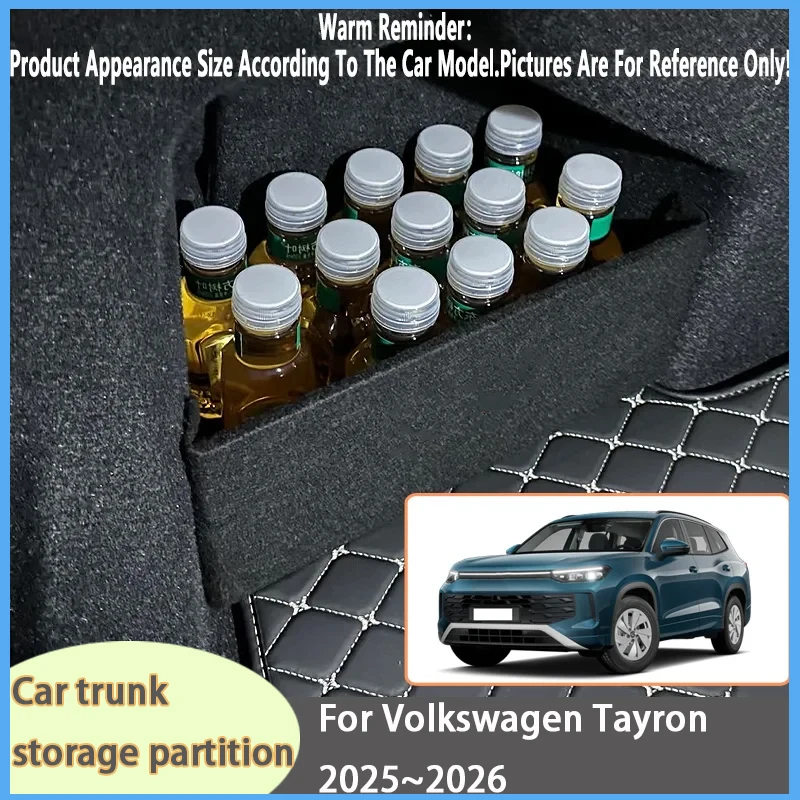 For Volkswagen Tayron 2025~2026 Car Organizer Thickening Trunk Side Partition Trunk Interior Storage Box Parts
For Volkswagen Tayron 2025~2026 Car Organizer Thickening Trunk Side Partition Trunk Interior Storage Box Parts
