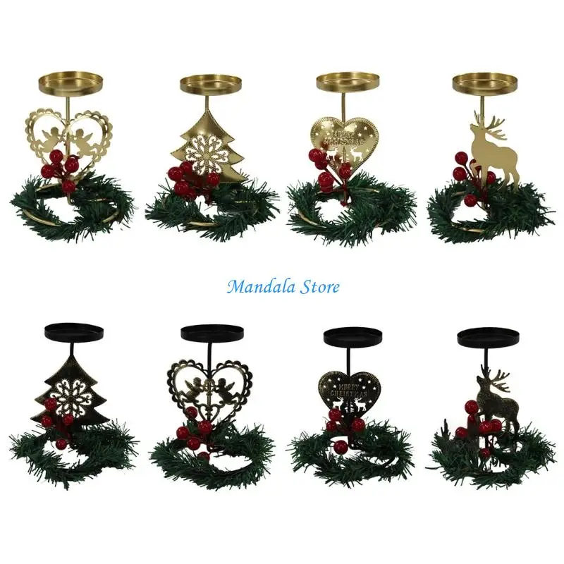 U2JC Christmas Holders Christmas Iron Art Candlestick Decorative Stand
U2JC Christmas Holders Christmas Iron Art Candlestick Decorative Stand