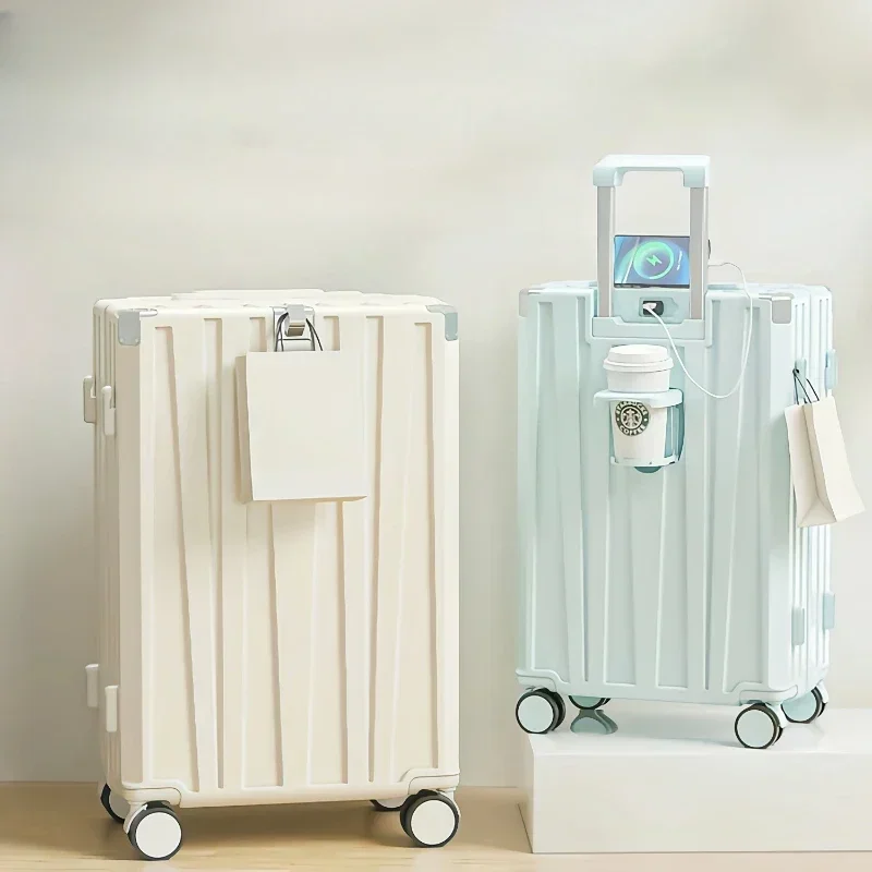 New Style Luggage for Students Multifunctional Business Travel Luggage Large Capacity Trolley Case Light Ladies Luggage
New Style Luggage for Students Multifunctional Business Travel Luggage Large Capacity Trolley Case Light Ladies Luggage