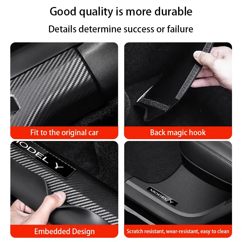 8PCS Front Rear Door Sill Protector Cover for Tesla Model Y Juniper 2025 ABS Threshold Strip Anti-kick Guard Waterproof Pad
8PCS Front Rear Door Sill Protector Cover for Tesla Model Y Juniper 2025 ABS Threshold Strip Anti-kick Guard Waterproof Pad