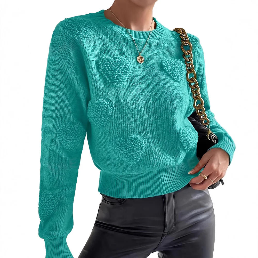 Beaded Love Flocking Lazy Wind Sweater Women's 2025 Autumn and Winter New Loose Versatile Knitted Sweater Inside and Outside
Beaded Love Flocking Lazy Wind Sweater Women's 2025 Autumn and Winter New Loose Versatile Knitted Sweater Inside and Outside