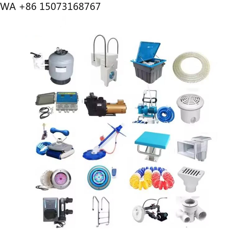 Factory Direct Pool Water Treatment Equipment Swimming Pool Filtration System Full Set Pool Equipment and Accessories
