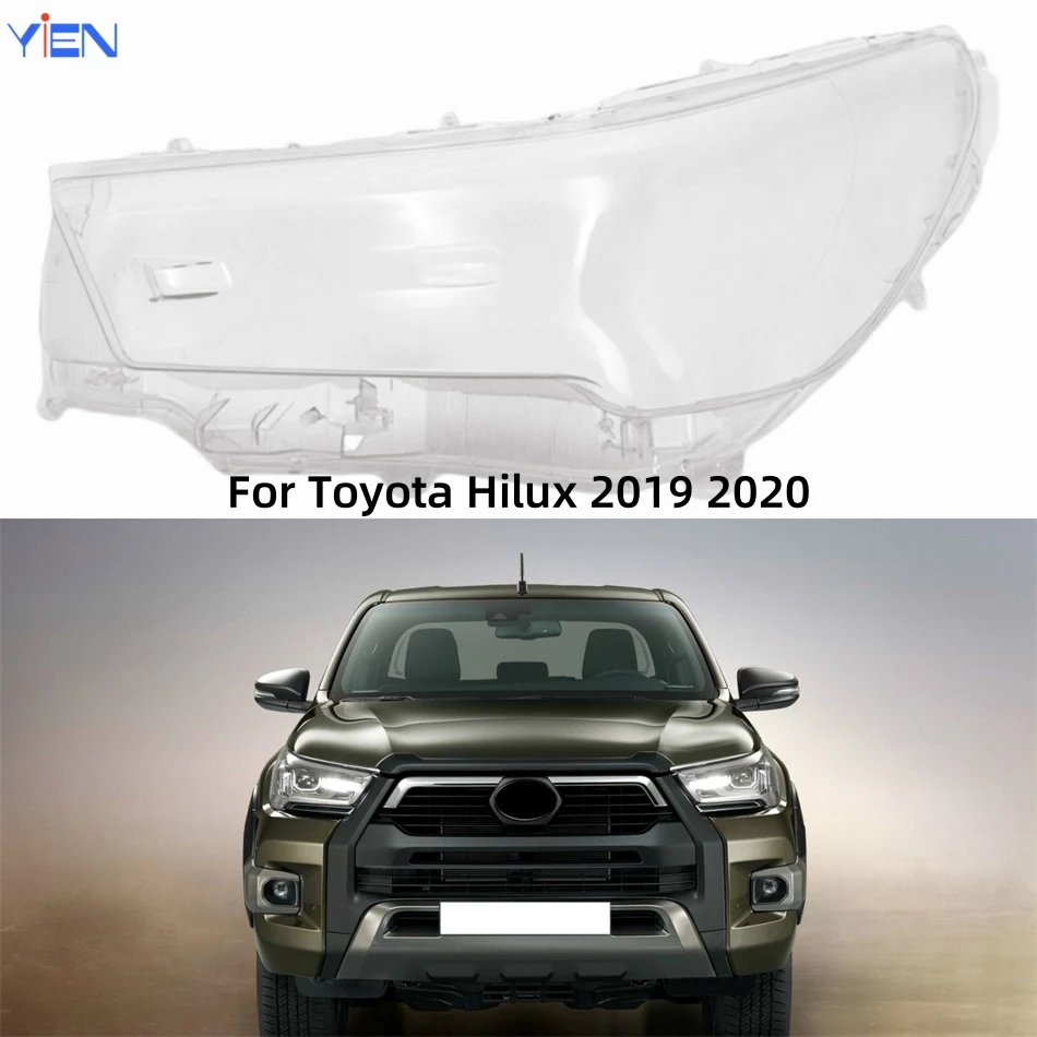 For Toyota Hilux 2019 2020 Car Replacement Parts Lampcover Caps Headlamp Shell Car Front Headlight Lens Cover Lights Shell
For Toyota Hilux 2019 2020 Car Replacement Parts Lampcover Caps Headlamp Shell Car Front Headlight Lens Cover Lights Shell