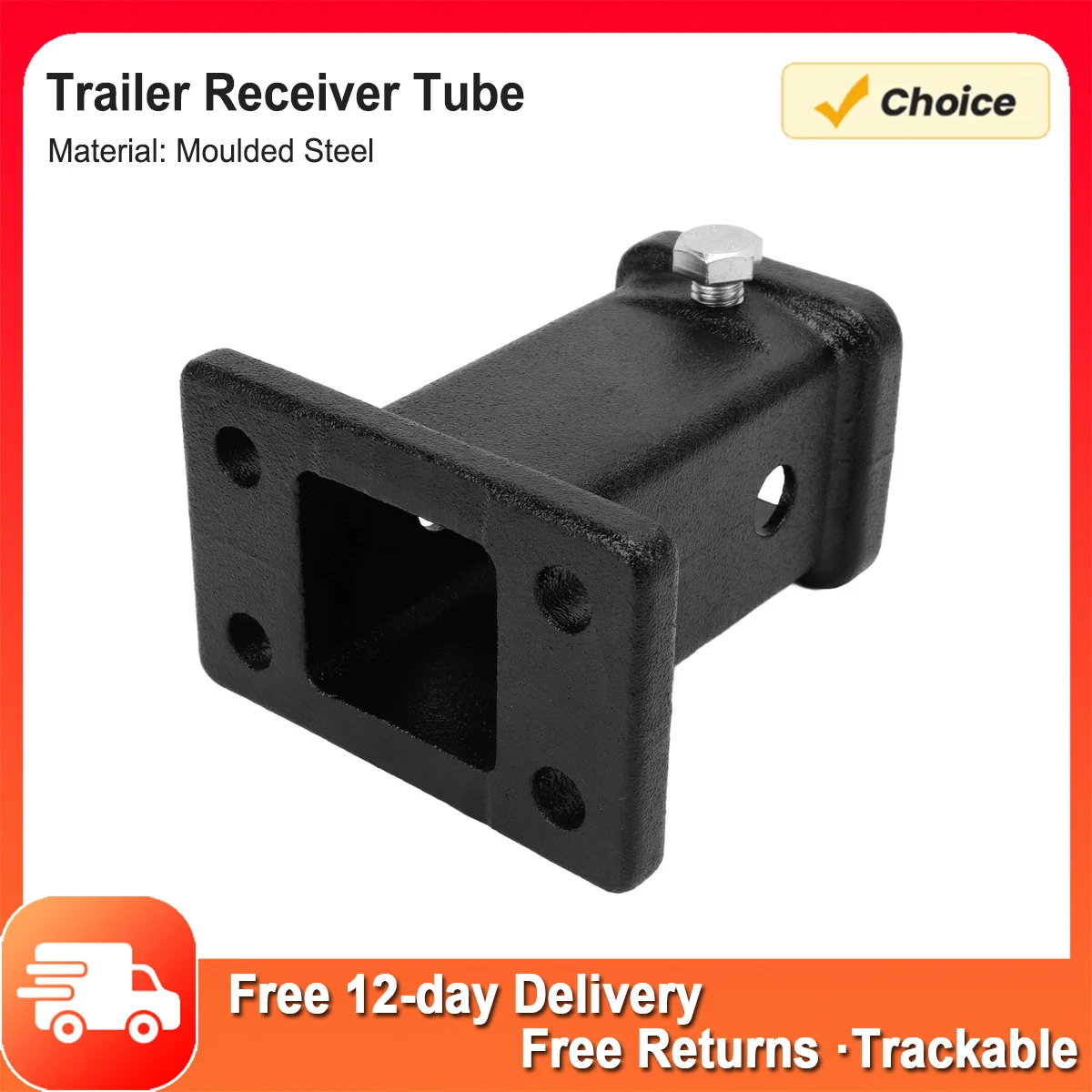 2in Bolt On Receiver Tube Trailer Hitch Receiver Adapter for Pickup Trucks Trailer Receiver Tube On Receiver Tube Moulded Steel
2in Bolt On Receiver Tube Trailer Hitch Receiver Adapter for Pickup Trucks Trailer Receiver Tube On Receiver Tube Moulded Steel