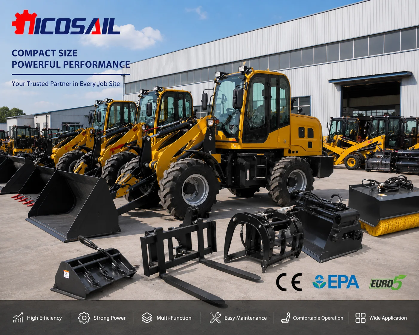 Custom CE Euro 5 Heavy Duty Wheel Loader Front End Loader for Construction Mining and Material Handling Projects
Custom CE Euro 5 Heavy Duty Wheel Loader Front End Loader for Construction Mining and Material Handling Projects