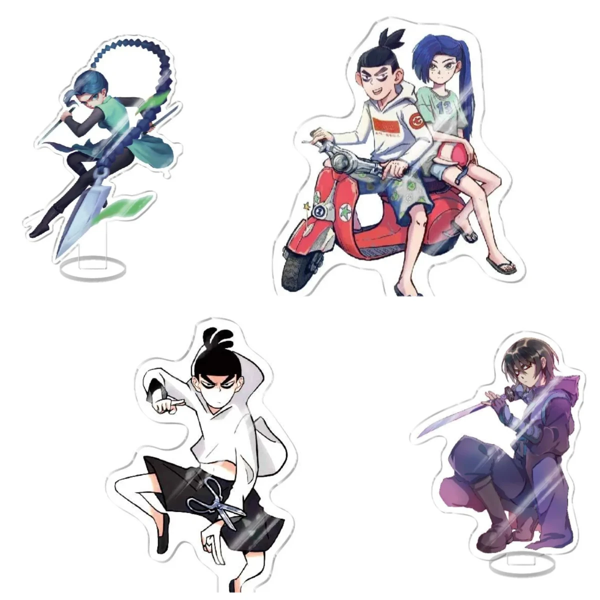 Trendy Anime Scissor Seven Killer Seven Acrylic Stand, Wu Liuqi Desktop Decoration, Fine Display Ornament, Collectible Gift
Trendy Anime Scissor Seven Killer Seven Acrylic Stand, Wu Liuqi Desktop Decoration, Fine Display Ornament, Collectible Gift