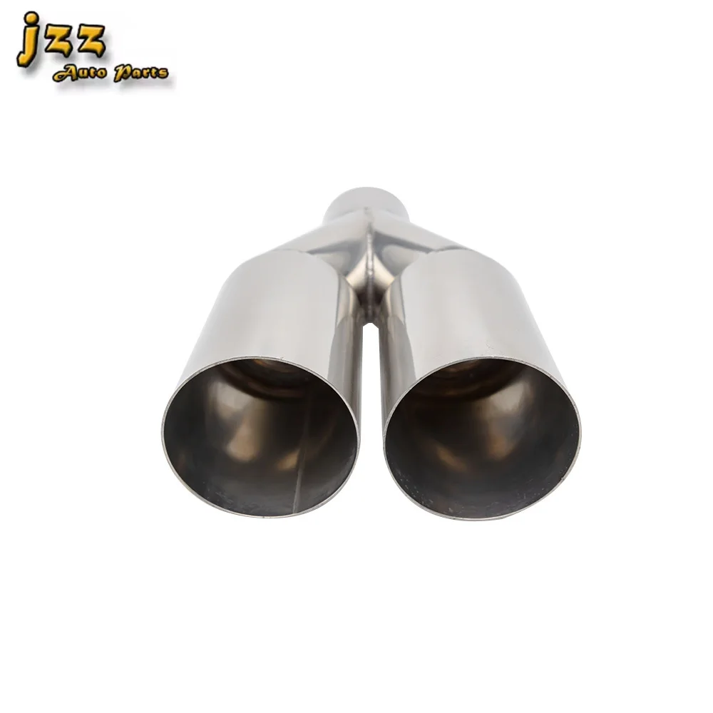 Stainless Steel single layer exhaust tip 63mm inlet 76mm Outlet straight edge Double Cylinder Muffler Tail pipe end tip
Stainless Steel single layer exhaust tip 63mm inlet 76mm Outlet straight edge Double Cylinder Muffler Tail pipe end tip