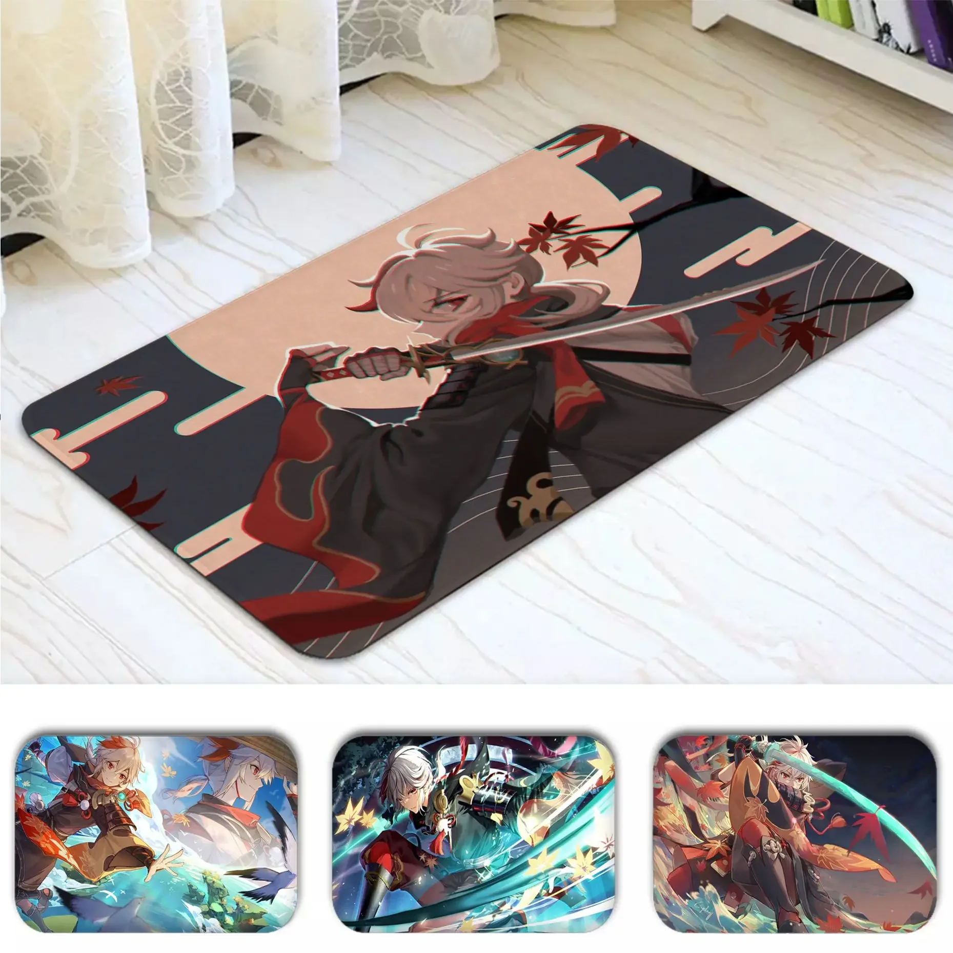 Kaedehara Kazuha Anime Door Mat Nordic Style Home Doormat Bathroom-Toilet Mats Bedroom Bedside Mats
Kaedehara Kazuha Anime Door Mat Nordic Style Home Doormat Bathroom-Toilet Mats Bedroom Bedside Mats