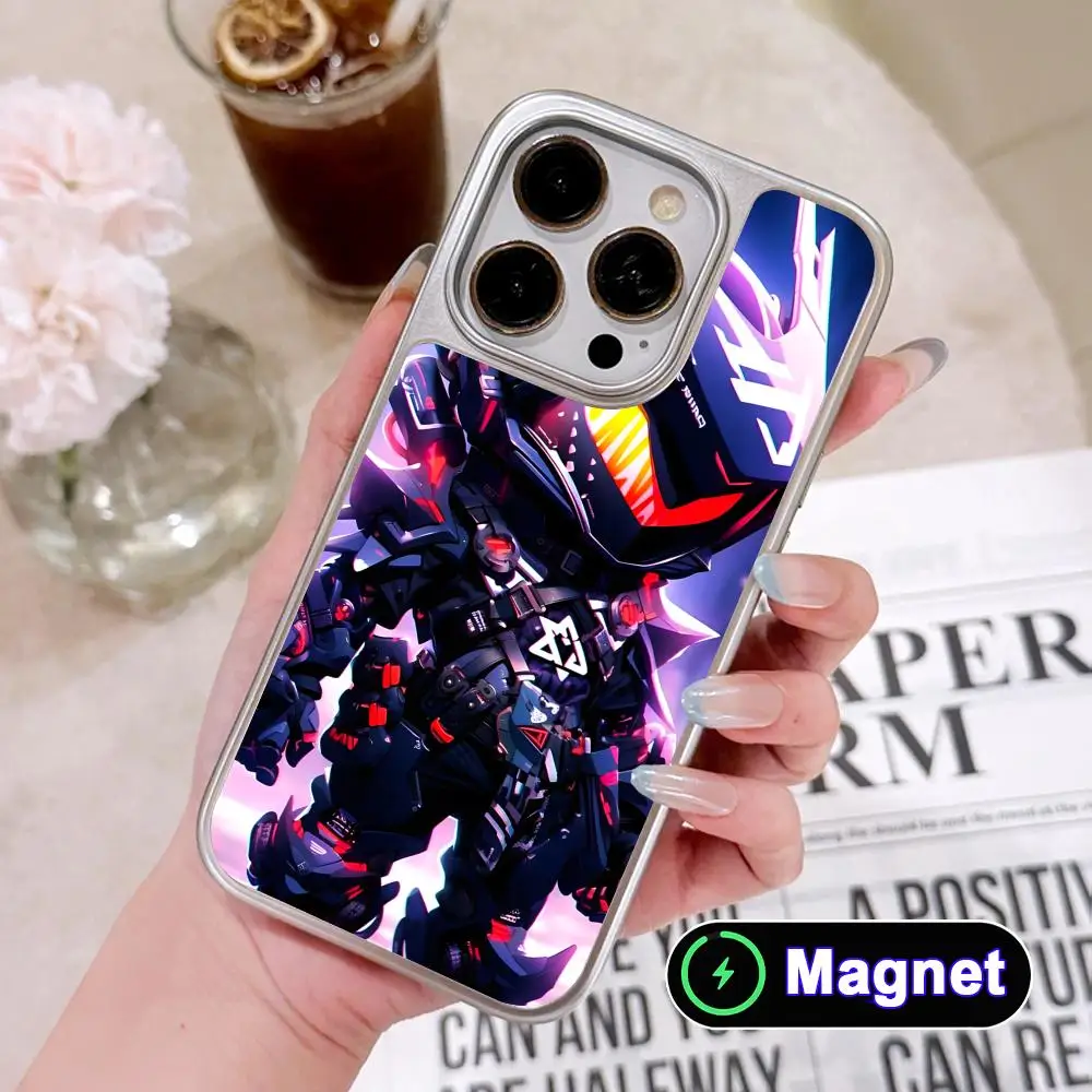 Anime Baby Robot Phone Case for iPhone 17 16 15 14 13 12 11 Air Pro Max Plus Electroplated Silver Magnet Cover
Anime Baby Robot Phone Case for iPhone 17 16 15 14 13 12 11 Air Pro Max Plus Electroplated Silver Magnet Cover
