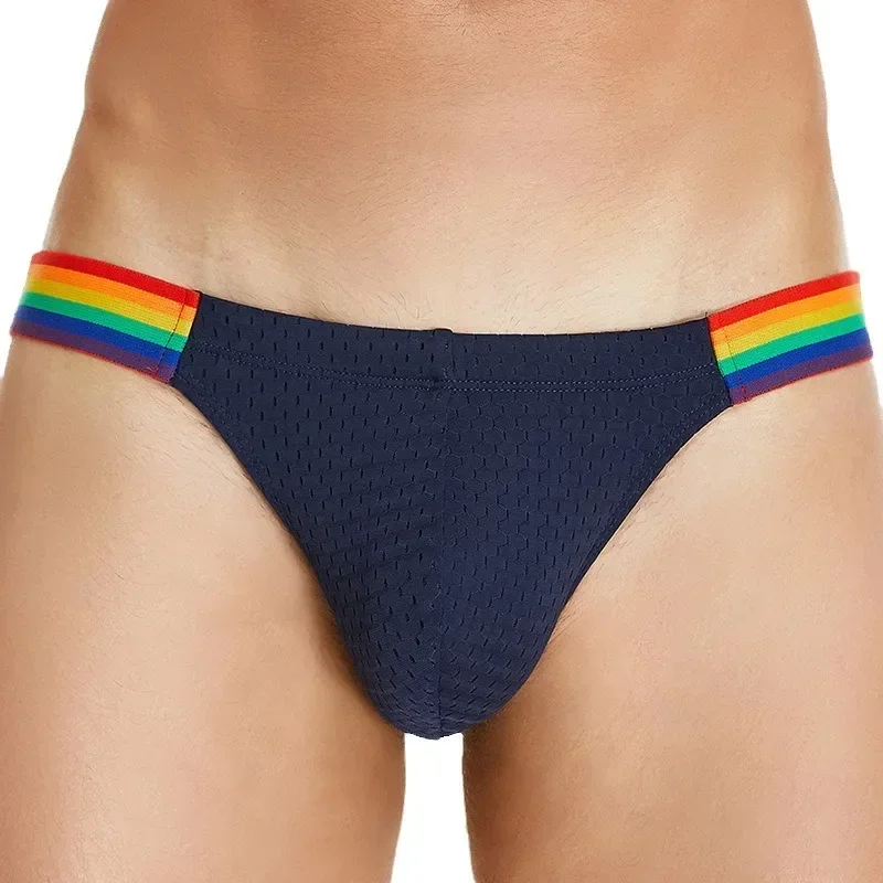 Mesh Bulge Briefs for Men Sexy Low Rise U Convex Pouch Underwear Elastic Comfortable Quick Dry Mesh Breathable Cool Feel Tangas
Mesh Bulge Briefs for Men Sexy Low Rise U Convex Pouch Underwear Elastic Comfortable Quick Dry Mesh Breathable Cool Feel Tangas