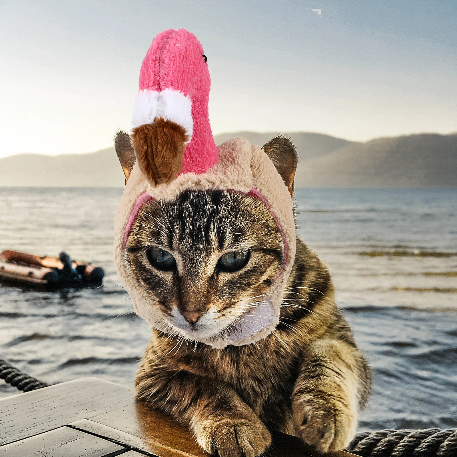 Pet Flamingo Headgear Funny Cat Dog Hat Soft Comfortable for Daily Walk Birthday Party Cosplay Costume Cat Cap
Pet Flamingo Headgear Funny Cat Dog Hat Soft Comfortable for Daily Walk Birthday Party Cosplay Costume Cat Cap