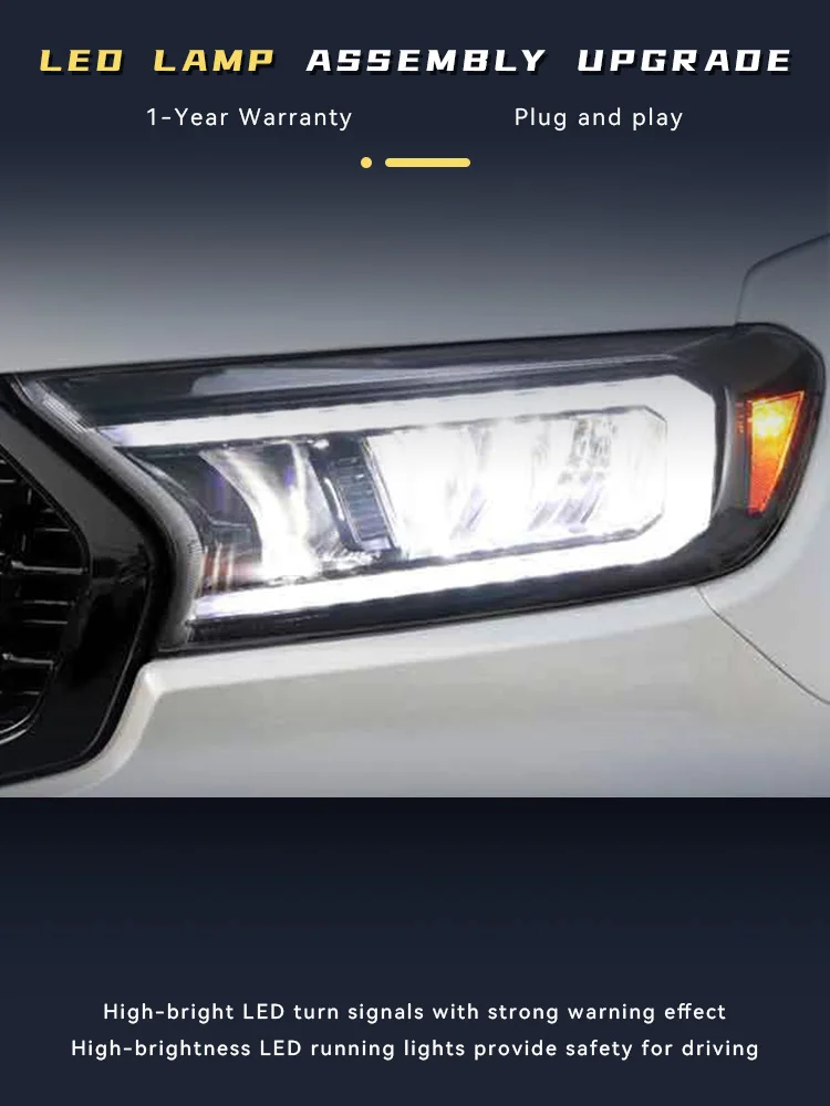 Автомобильные фары для Ford Ranger 2015-2020, классический стиль, полный стандарт, ДХО, модифицированные фары, высокая Настройка, дизайн, аксессуары для передней фары
Автомобильные фары для Ford Ranger 2015-2020, классический стиль, полный стандарт, ДХО, модифицированные фары, высокая Настройка, дизайн, аксессуары для передней фары