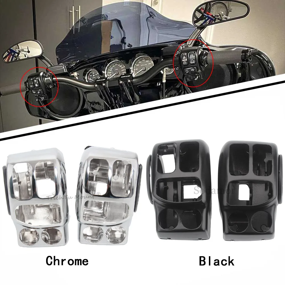Motorcycle Switch Housing Cover For Harley Davidson Touring 2014–2025 High Quality Billet Aluminum Black/Chrome Switch Housing
Motorcycle Switch Housing Cover For Harley Davidson Touring 2014–2025 High Quality Billet Aluminum Black/Chrome Switch Housing