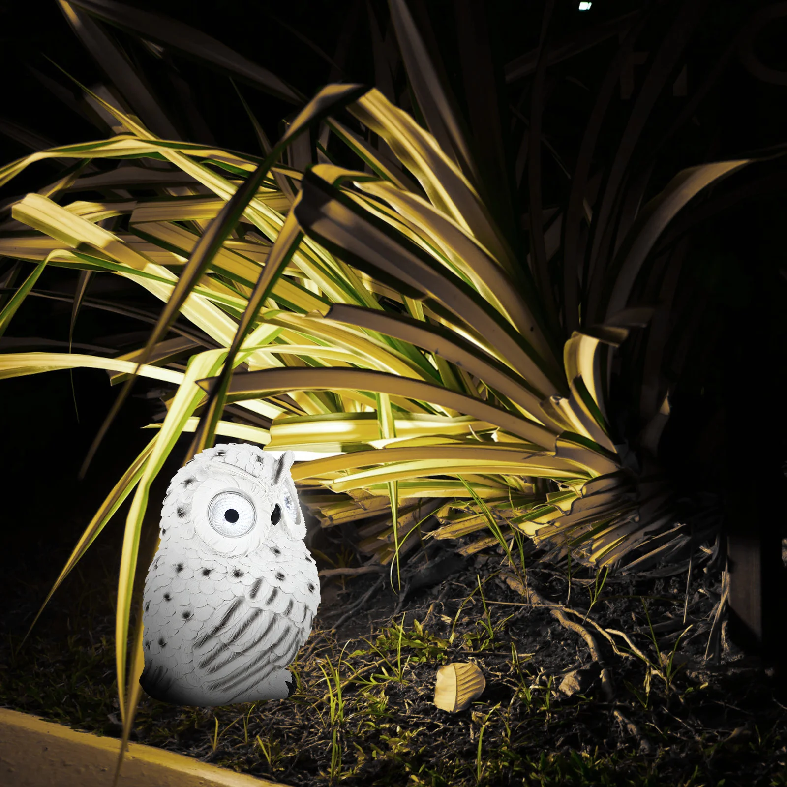 Resin for Figurines Home Garden Lawn Balcony Terrace Powered Solar Solar Owl Sculpture Powered Owl Sculpture Statue
Resin for Figurines Home Garden Lawn Balcony Terrace Powered Solar Solar Owl Sculpture Powered Owl Sculpture Statue