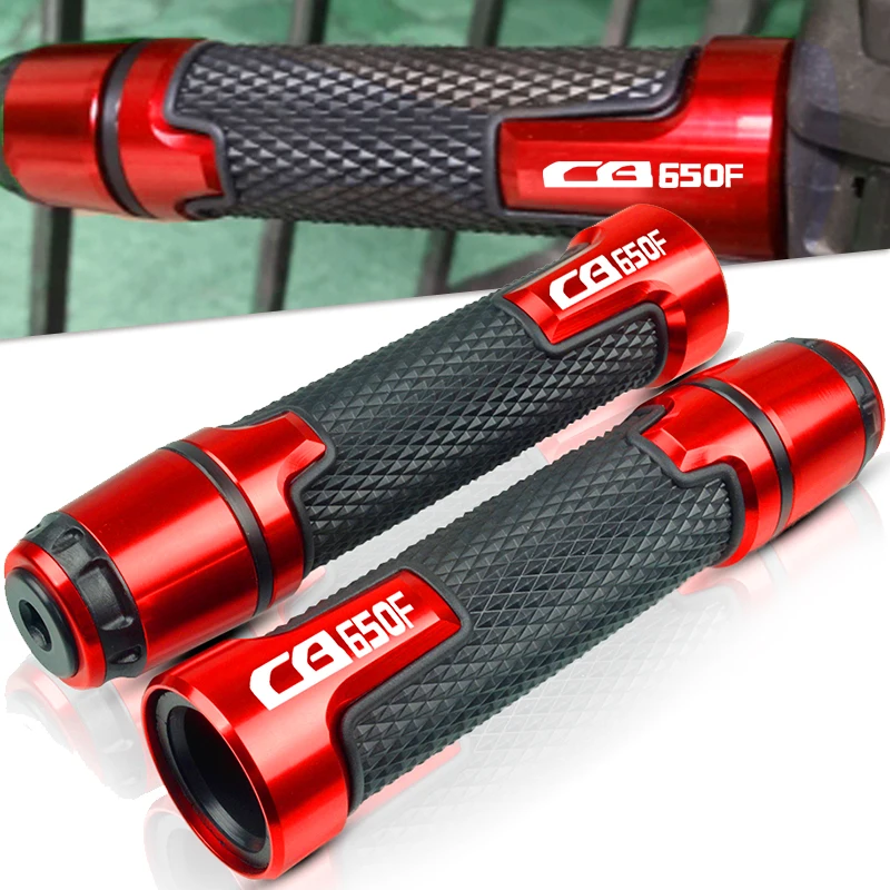FOR Honda CB650F 2014 2015 2016 2017 2018 2019 7/8" 22MM CNC Motorcycle handlebar grip ends handles Motorbike handlebar grips
FOR Honda CB650F 2014 2015 2016 2017 2018 2019 7/8" 22MM CNC Motorcycle handlebar grip ends handles Motorbike handlebar grips