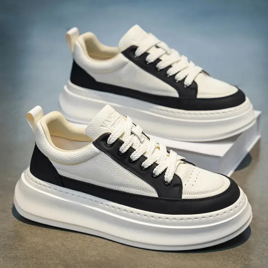 New Style Casual Men's Shoes Trendy and Versatile Thick-soled Sports Sneakers.
New Style Casual Men's Shoes Trendy and Versatile Thick-soled Sports Sneakers.