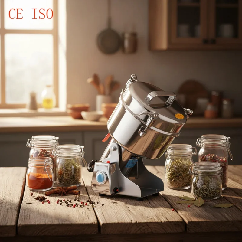 3000G Home Use Flour Corn Mill Spice Coffee Grinder Machine For Sale
3000G Home Use Flour Corn Mill Spice Coffee Grinder Machine For Sale