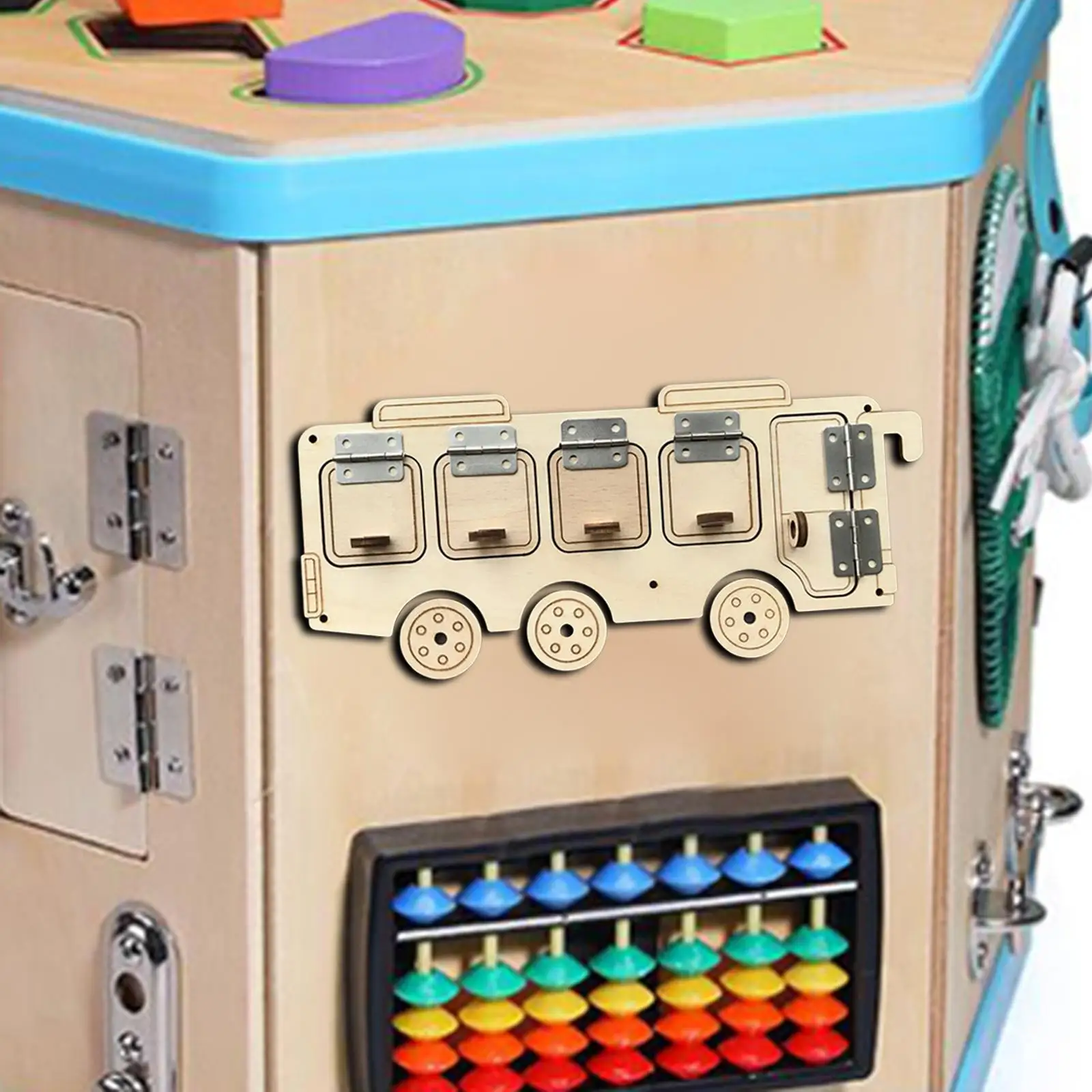 Montessori Busy Board DIY Material Fine Motor Skill Parent Child Interactive Activity Board for Children Toddler Travel Gifts
Montessori Busy Board DIY Material Fine Motor Skill Parent Child Interactive Activity Board for Children Toddler Travel Gifts