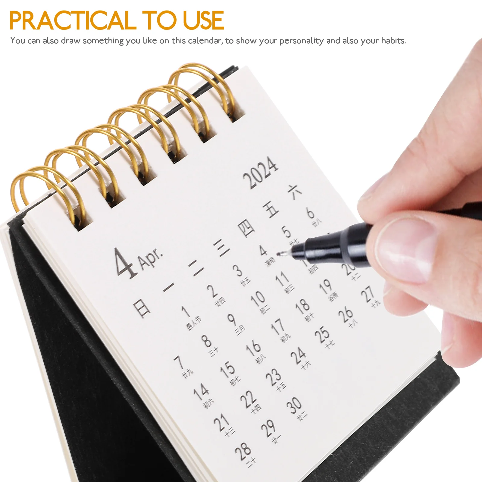 2024 Desktop Spiral Binding Decorative Office Desk Monthly Planner Home Decor Calendar Countdown Reminder Two Coil Design
2024 Desktop Spiral Binding Decorative Office Desk Monthly Planner Home Decor Calendar Countdown Reminder Two Coil Design