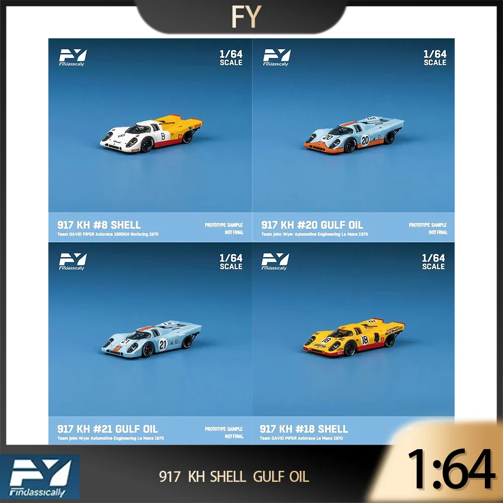 Finclassically FY 1:64 Porsche 917 Martini Shell Ford GT40 24 Hours of Le Mans 1970 WINNER Alloy Diecast Model Car Collection
Finclassically FY 1:64 Porsche 917 Martini Shell Ford GT40 24 Hours of Le Mans 1970 WINNER Alloy Diecast Model Car Collection