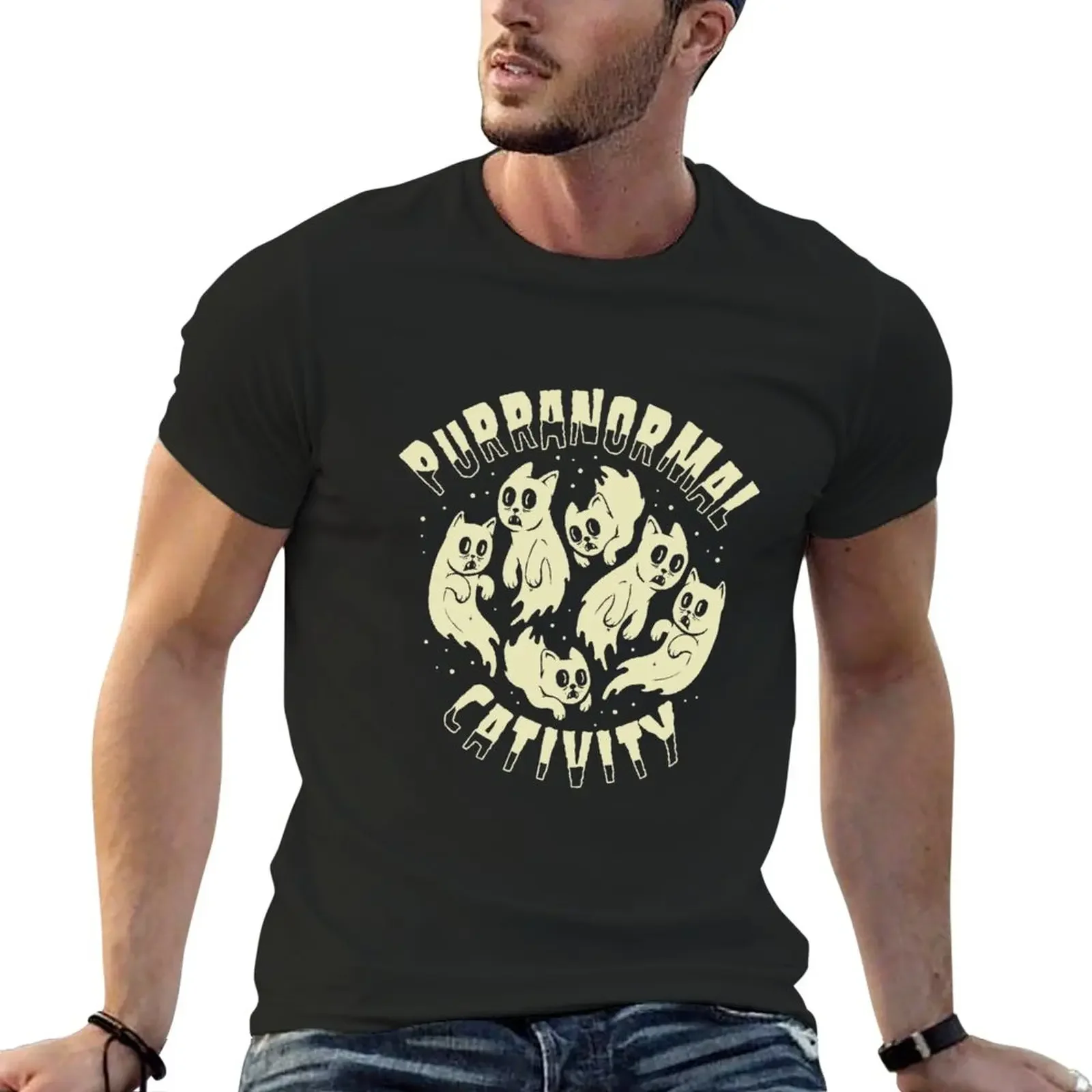 purranormal cativity T-Shirt heavyweights plus size tops boys animal print Men's cotton t-shirt
purranormal cativity T-Shirt heavyweights plus size tops boys animal print Men's cotton t-shirt