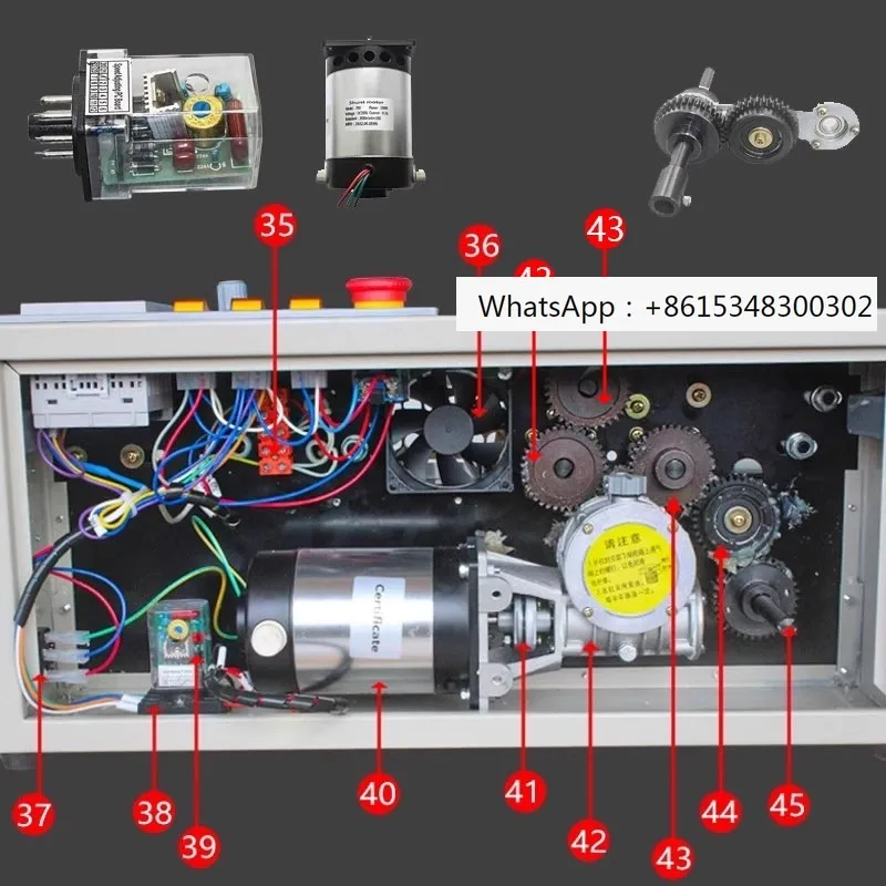 Z90 DC motor, continuous automatic sealing machine accessories 100W2000 to 50W pure c-opper wire motor
Z90 DC motor, continuous automatic sealing machine accessories 100W2000 to 50W pure c-opper wire motor