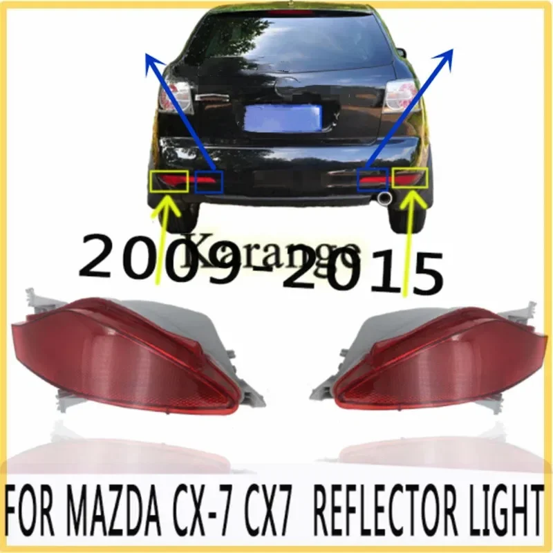 4X отражатель заднего бампера, стоп-сигнал, противотуманные фары для Mazda CX7 CX-7 2009-2012
4X отражатель заднего бампера, стоп-сигнал, противотуманные фары для Mazda CX7 CX-7 2009-2012