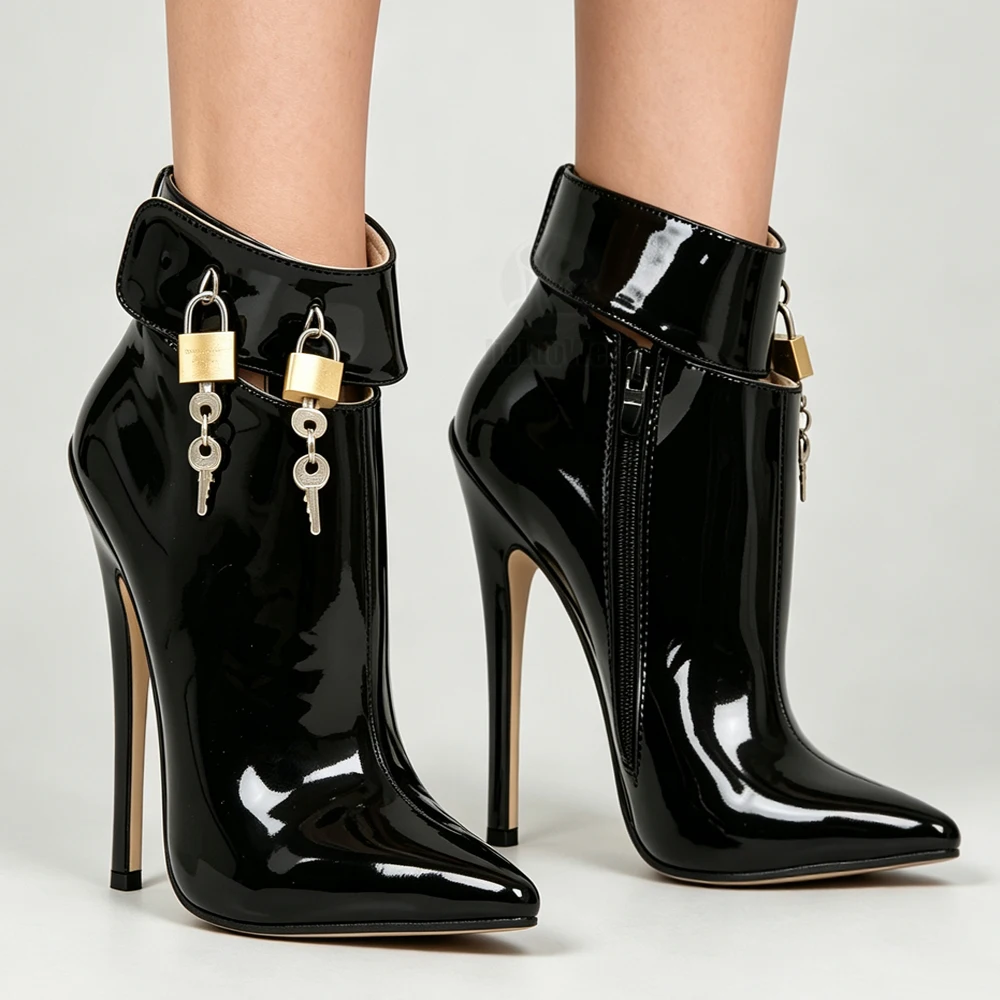 jialuowei 18cm/7" Super High Heel Shoes Woman Dance Party Shoes Lockable Ankle Strap Women Sexy Fetish Thin Heels Padlocks Pumps
jialuowei 18cm/7" Super High Heel Shoes Woman Dance Party Shoes Lockable Ankle Strap Women Sexy Fetish Thin Heels Padlocks Pumps