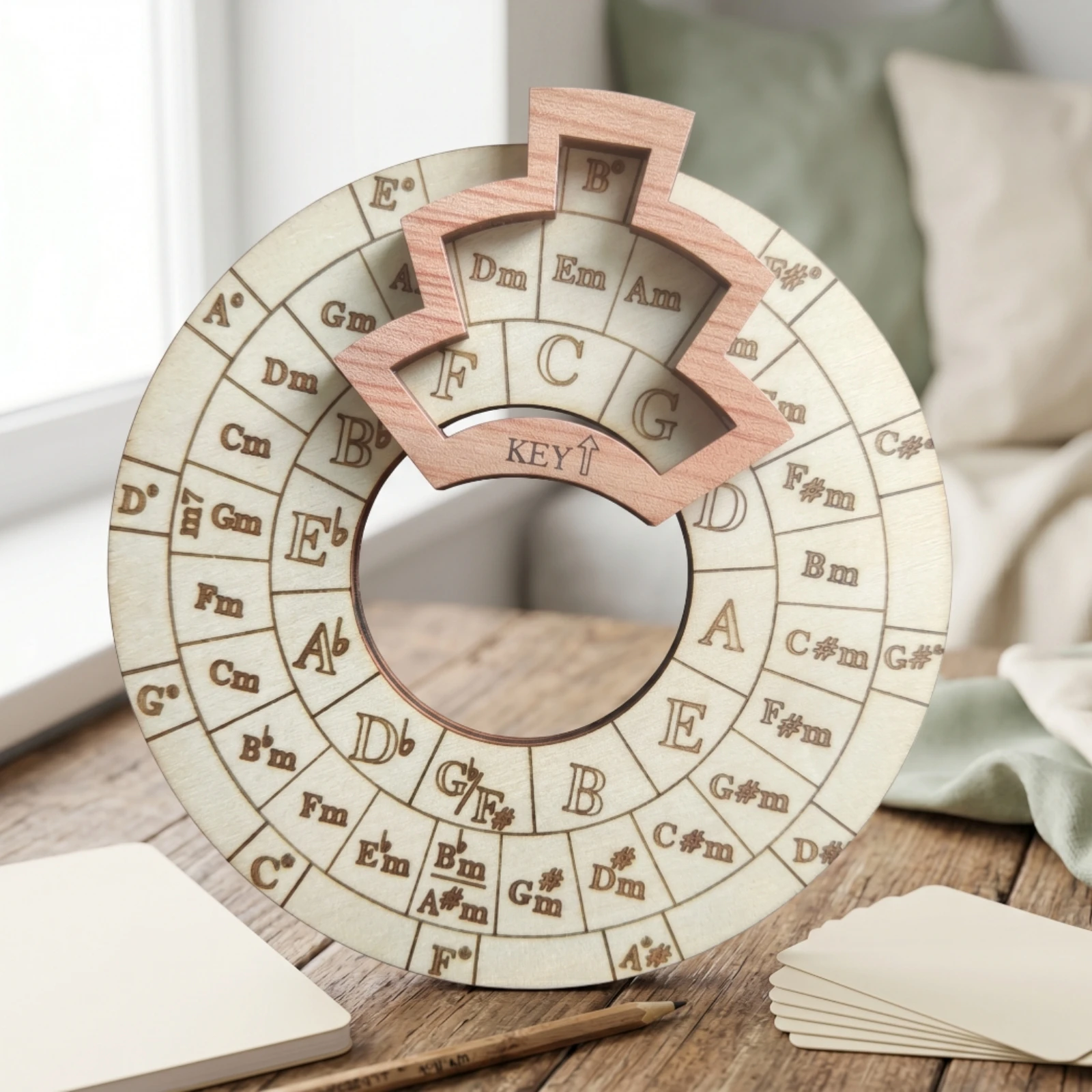 Wooden Music Note Puzzle Musical Notation Puzzle Educational Toy Interactive Creative for Children, Classroom, Homeschool
Wooden Music Note Puzzle Musical Notation Puzzle Educational Toy Interactive Creative for Children, Classroom, Homeschool