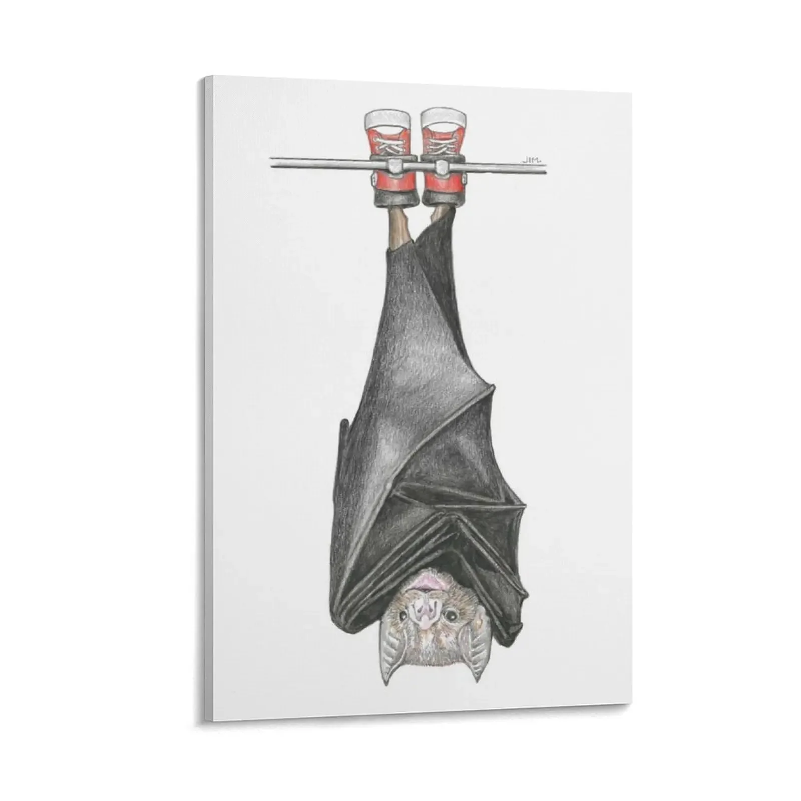 Vampire Bat in Inversion Boots Canvas Painting cute room decor Decoration wall bedrooms decorations poster
Vampire Bat in Inversion Boots Canvas Painting cute room decor Decoration wall bedrooms decorations poster