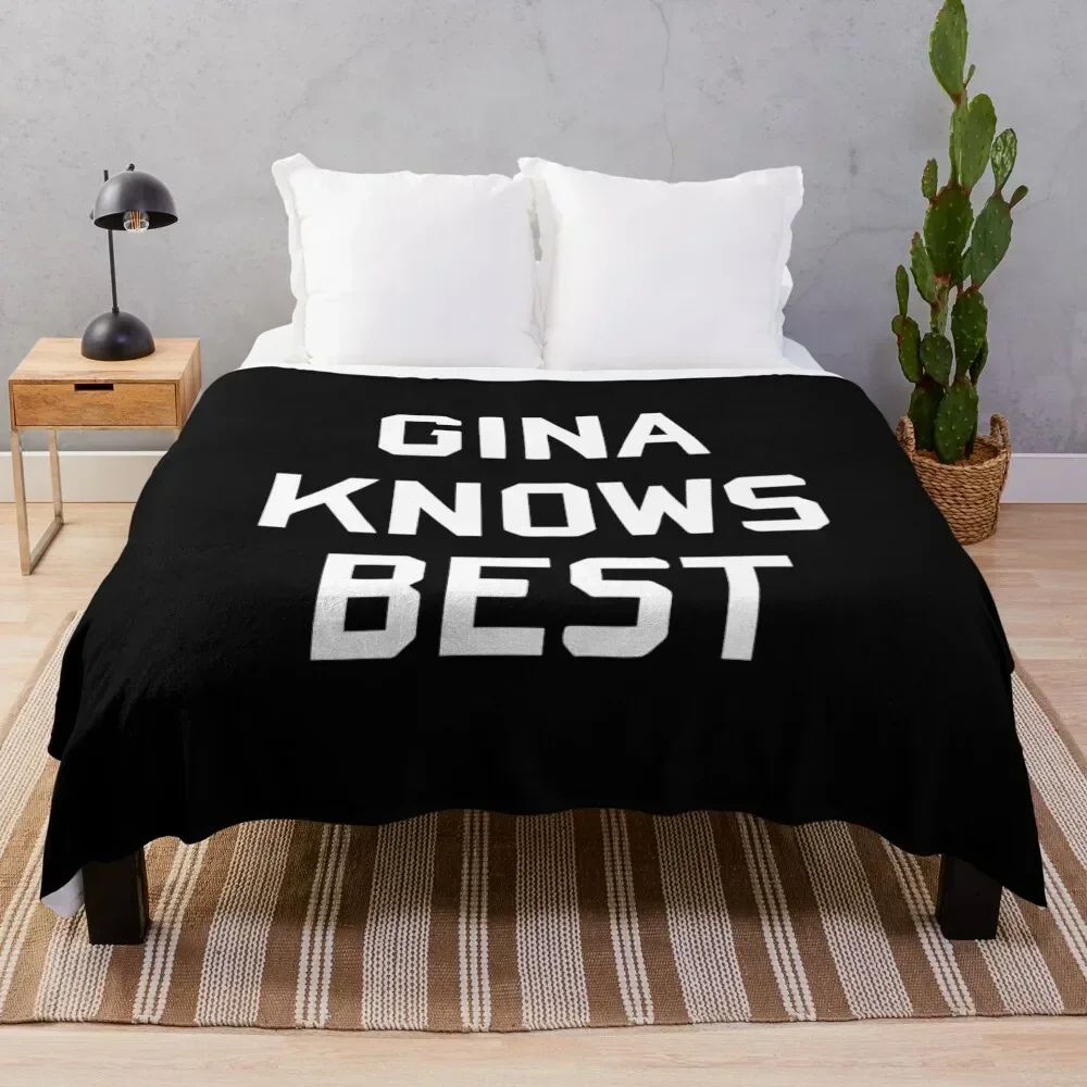 gina knows best Throw Blanket Warm Comfortable Blanket for Office Napping
gina knows best Throw Blanket Warm Comfortable Blanket for Office Napping