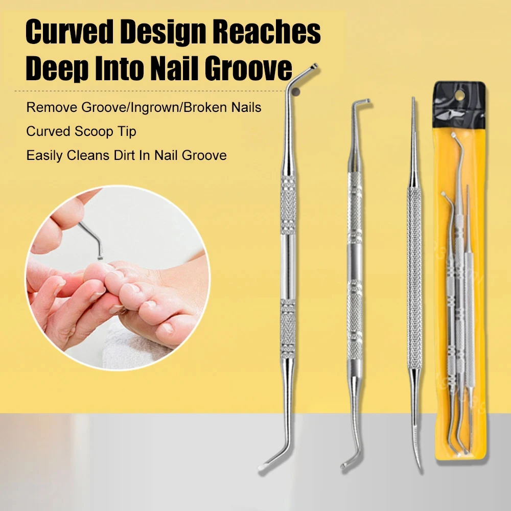 Профессиональная двуглавая пилочка для ногтей, очиститель ногтей на ногах, бритва для ногтей из нержавеющей стали, инструменты для педикюра для удаления грибка ногтей на ногах, грязи
Профессиональная двуглавая пилочка для ногтей, очиститель ногтей на ногах, бритва для ногтей из нержавеющей стали, инструменты для педикюра для удаления грибка ногтей на ногах, грязи 