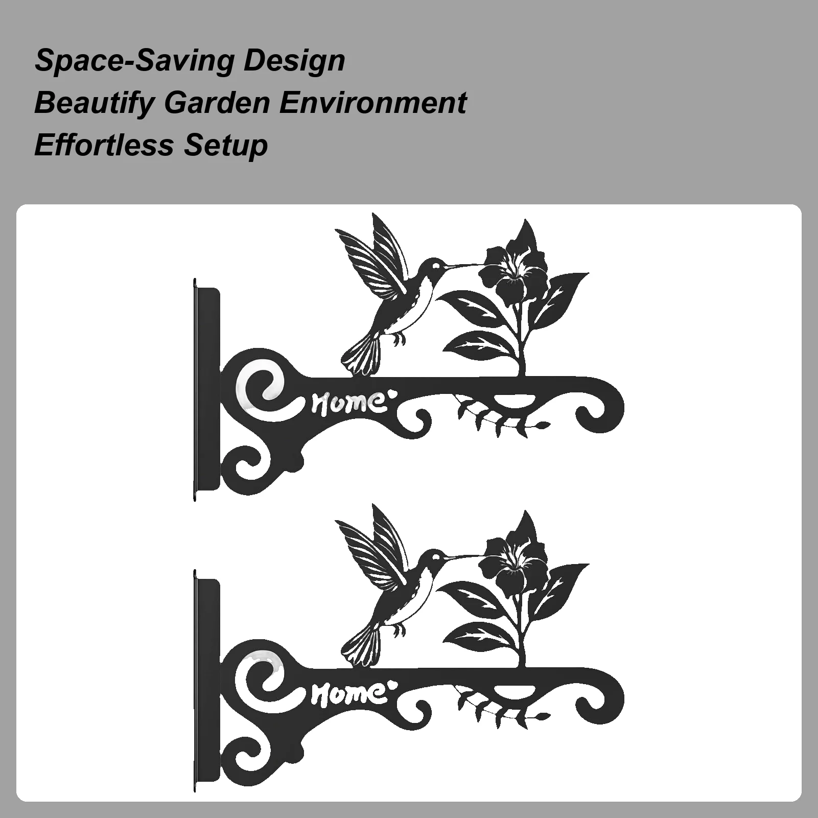 Outdoor Plant Hanger 2 Pieces Planter Hooks 10 Inch Metal Rack Wall Mounted With Bird Flower Design For Patio Lantern Wind Chime
Outdoor Plant Hanger 2 Pieces Planter Hooks 10 Inch Metal Rack Wall Mounted With Bird Flower Design For Patio Lantern Wind Chime