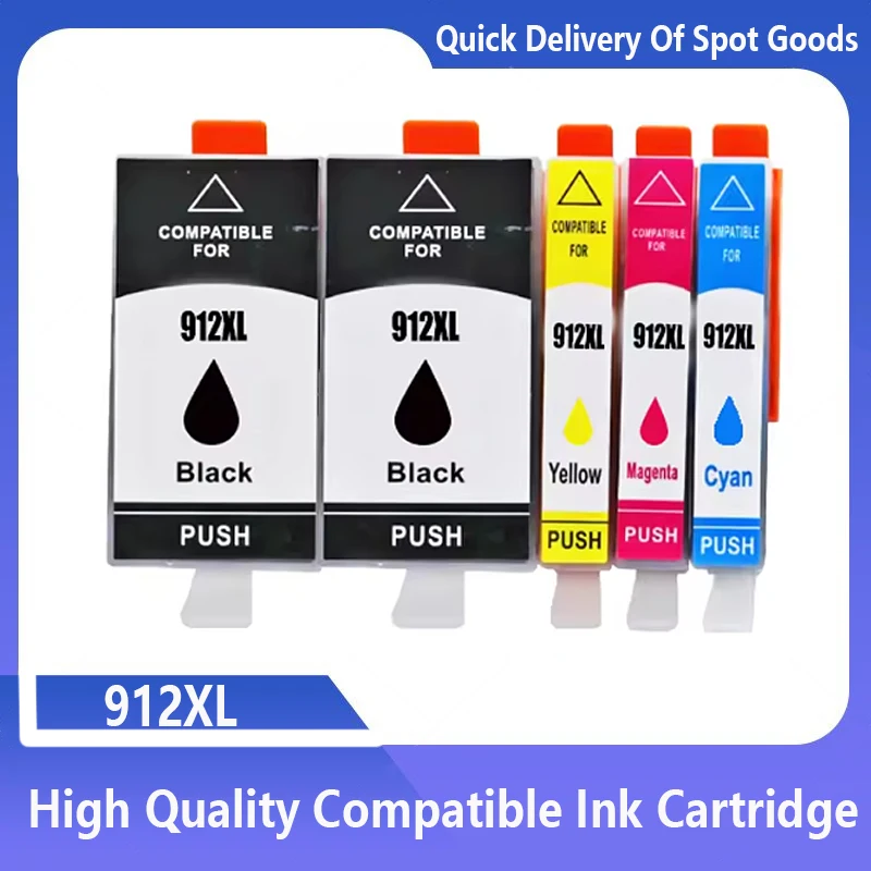 912XL Ink Cartridge For HP 912 XL HP912 Compatible OfficeJet 8010 8012 8013 8015 8017 8018 8020 8022 8023 8026 8028 8035 Printer
912XL Ink Cartridge For HP 912 XL HP912 Compatible OfficeJet 8010 8012 8013 8015 8017 8018 8020 8022 8023 8026 8028 8035 Printer