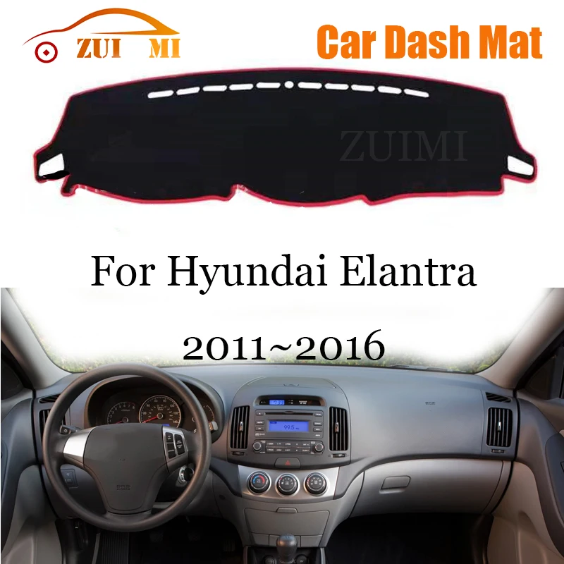 ZUIMI Dashboard Cover Dash Mat Dashmat For Hyundai Elantra 2008~2019 LHD Dash Board Cover Pad Sun Shade
ZUIMI Dashboard Cover Dash Mat Dashmat For Hyundai Elantra 2008~2019 LHD Dash Board Cover Pad Sun Shade