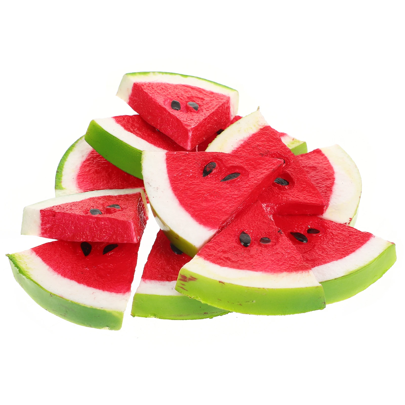 12pcs Red Watermelon Slice Decorations Plastic Simulated Fruits Artificial Mini Fake Home Child Party Creative Props Lifelike
12pcs Red Watermelon Slice Decorations Plastic Simulated Fruits Artificial Mini Fake Home Child Party Creative Props Lifelike