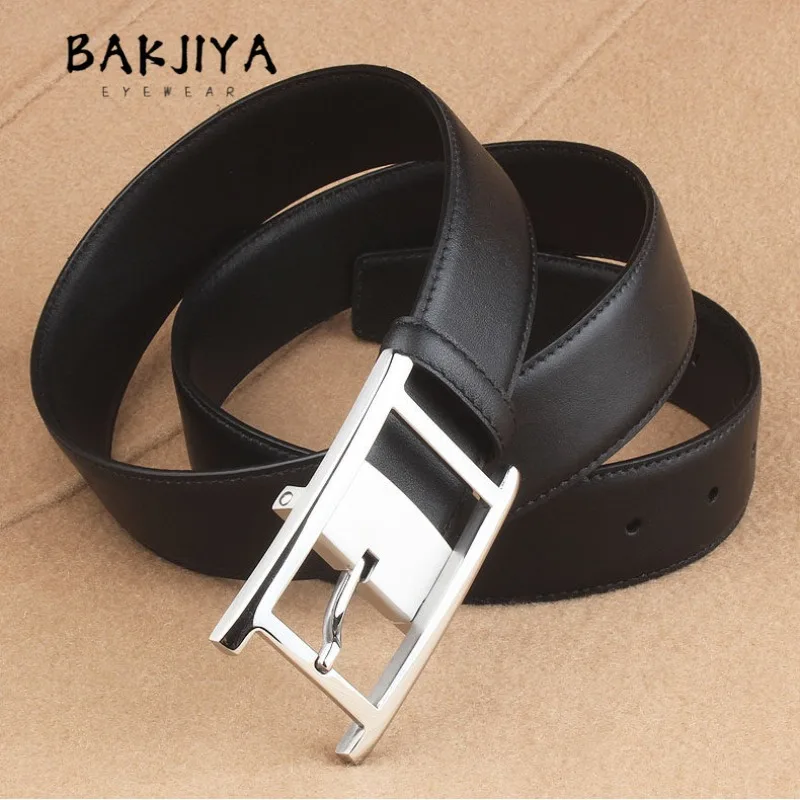 New Stainless Steel Anti Allergic Men's Leather Belt, Top-layer Cowhide Pin Buckle Business Waist Band 3.5 Cm/3.8cm
New Stainless Steel Anti Allergic Men's Leather Belt, Top-layer Cowhide Pin Buckle Business Waist Band 3.5 Cm/3.8cm