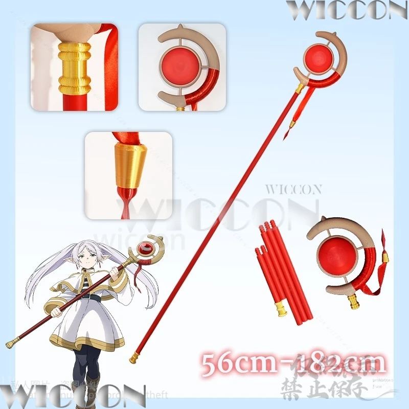 Anime Frieren Beyond Journey's Frieren Cosplay Prop Magic 3D Polylactic Acid Magic Wand Red Walking Stick Carnival Customized
Anime Frieren Beyond Journey's Frieren Cosplay Prop Magic 3D Polylactic Acid Magic Wand Red Walking Stick Carnival Customized