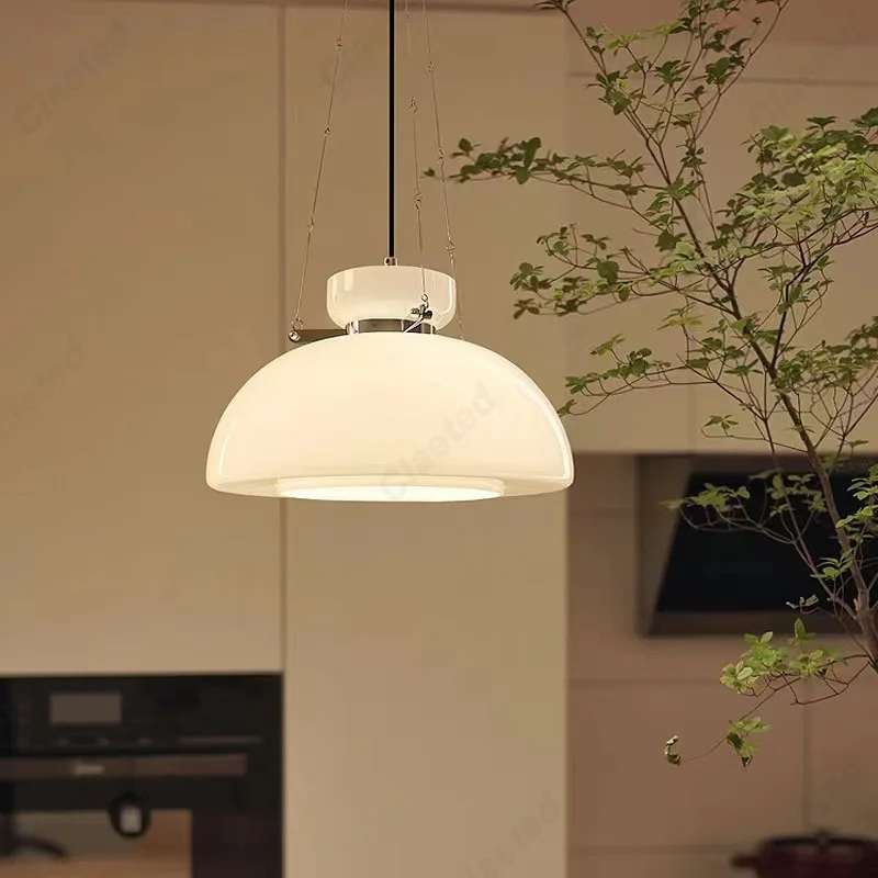 European Modern Minimalist LED Milk White Glass Chandelier Living Room Dining Room Bar Study Retro Decorative Lighting
European Modern Minimalist LED Milk White Glass Chandelier Living Room Dining Room Bar Study Retro Decorative Lighting