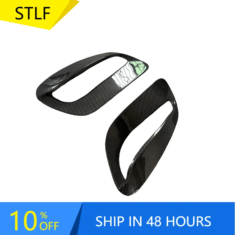 STLFNew Condition Carbon Fiber Prepreg Dry Parts Body Kit Side Air Intakes for Porschess 911 992 Turbo S Bumper Type
STLFNew Condition Carbon Fiber Prepreg Dry Parts Body Kit Side Air Intakes for Porschess 911 992 Turbo S Bumper Type