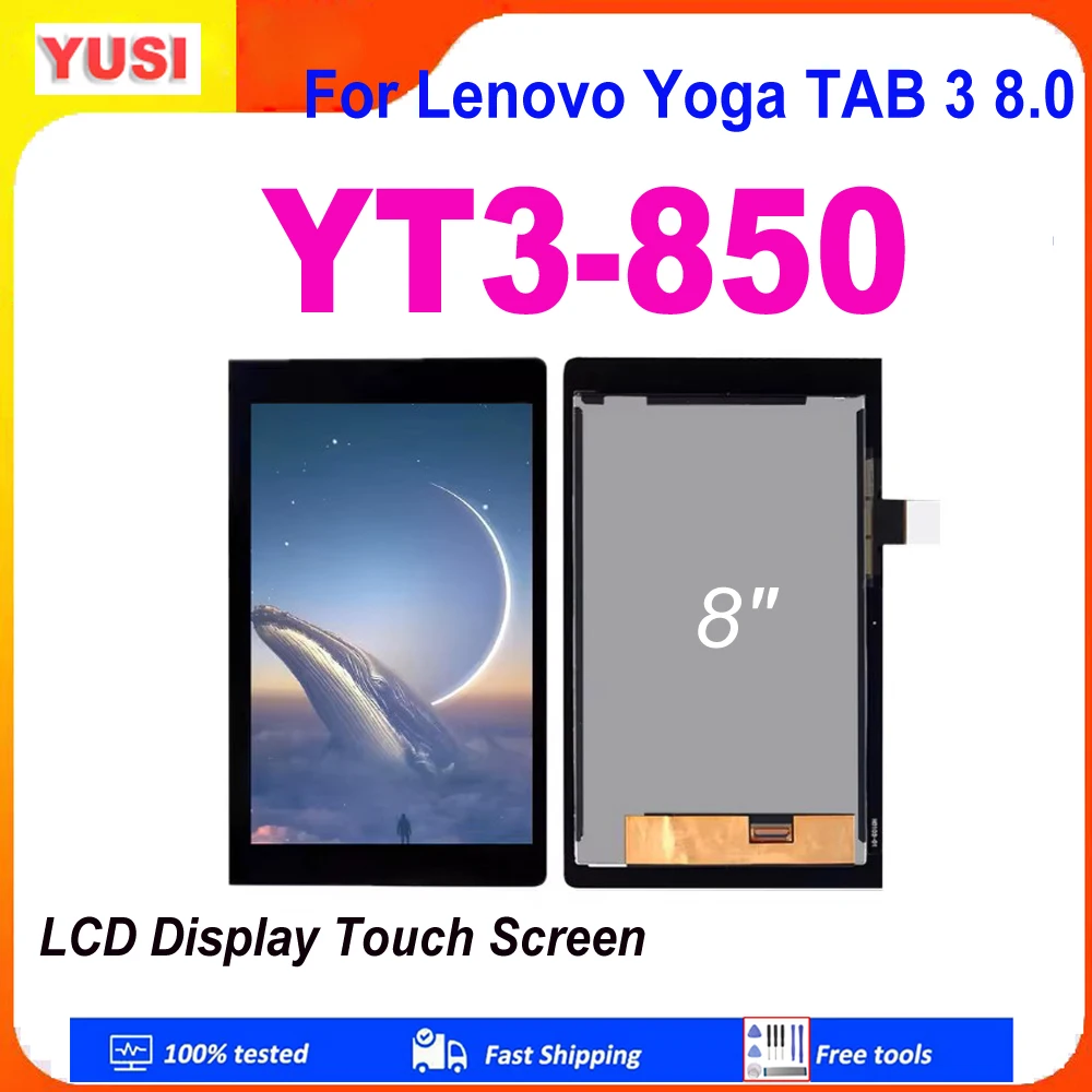 For Lenovo Yoga TAB 3 8.0 YT3-850 LCD YT3-850F YT3-850L YT3-850M LCD Display Touch Screen Digitizer Assembly for YT3-850 Display
For Lenovo Yoga TAB 3 8.0 YT3-850 LCD YT3-850F YT3-850L YT3-850M LCD Display Touch Screen Digitizer Assembly for YT3-850 Display
