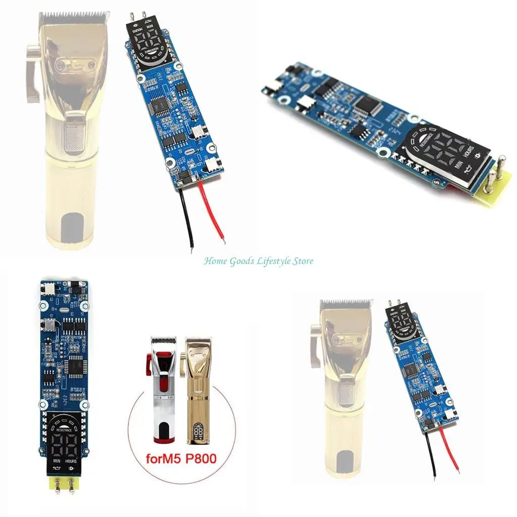E74E Universal Metal Control Board For Electric Hair Clippers With Precise Speed Adjustment And Overloading Protections
E74E Universal Metal Control Board For Electric Hair Clippers With Precise Speed Adjustment And Overloading Protections