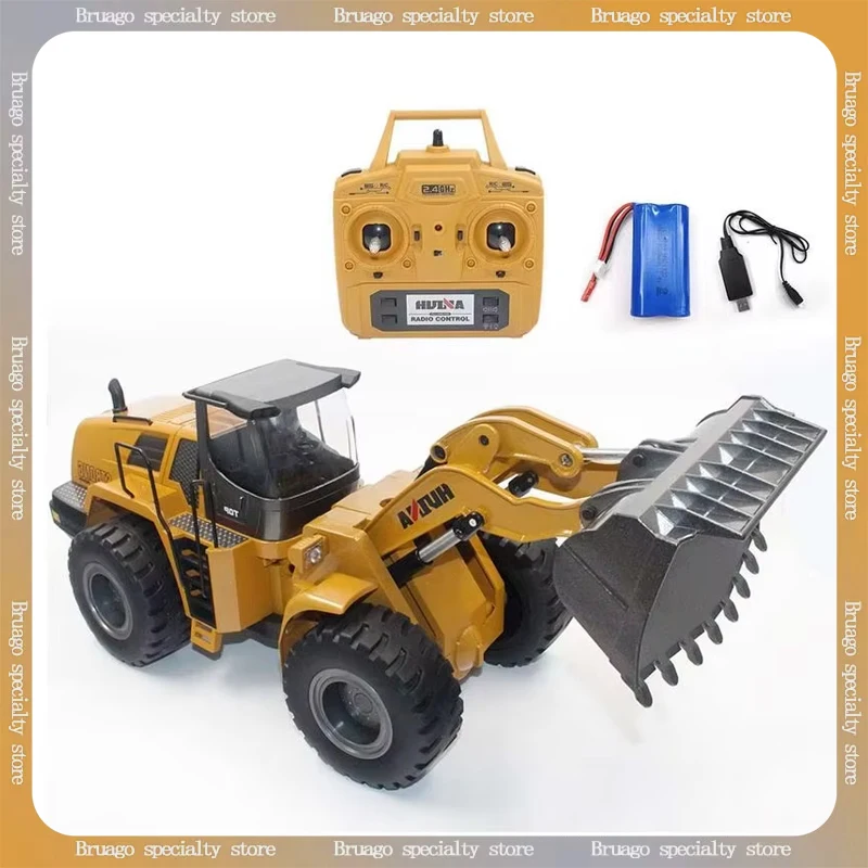Huina 1583 1:14 Scale Alloy Remote Control Bulldozer 22-Channel 2.4G Wireless Large RC Car Engineering Toy Vehicle for Kids
Huina 1583 1:14 Scale Alloy Remote Control Bulldozer 22-Channel 2.4G Wireless Large RC Car Engineering Toy Vehicle for Kids